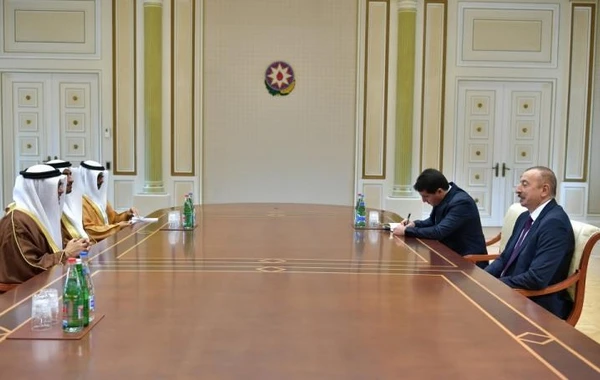 Президент Азербайджана принял госминистра по иностранным делам ОАЭ - ФОТО