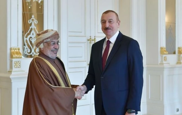 Президент Азербайджана принял председателя Государственного совета Омана - ФОТО