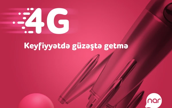 “Nar” 4G istifadəçilərinin sayı il ərzində 85% artıb