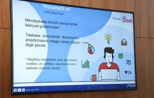 Azərbaycanda ilk dəfə onlayn könüllülük fəaliyyəti başlayır - FOTO