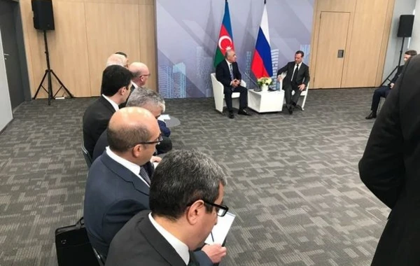 Али Асадов встретился с Дмитрием Медведевым - ФОТО
