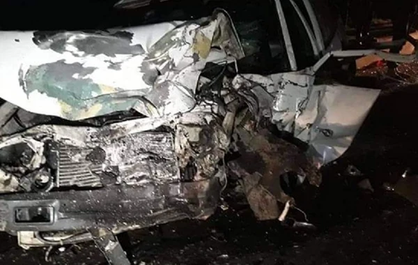 Şamaxıda dəhşətli yol qəzası - 2 ölü, 3 yaralı