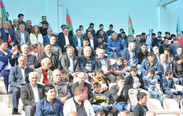 Şamaxıda futbol bayramı - Baş katib və icra başçısı tribunada - FOTO