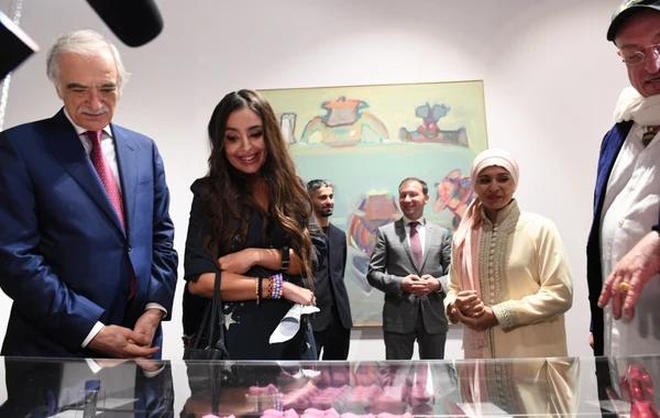 Leyla Əliyevanın əsəri VIII Moskva Beynəlxalq Müasir İncəsənət Biennalesində təqdim olunub - FOTO