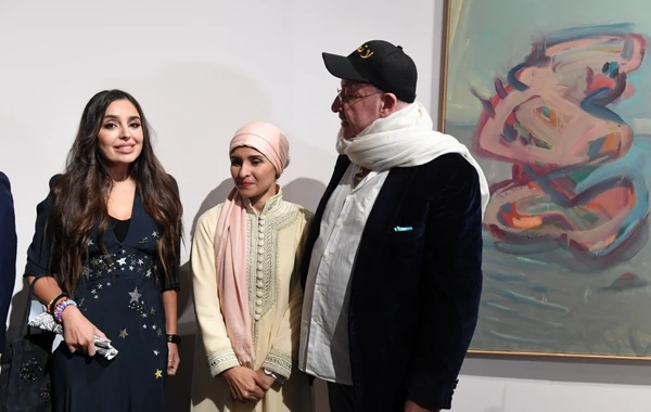 Leyla Əliyevanın əsəri VIII Moskva Beynəlxalq Müasir İncəsənət Biennalesində təqdim olunub - FOTO
