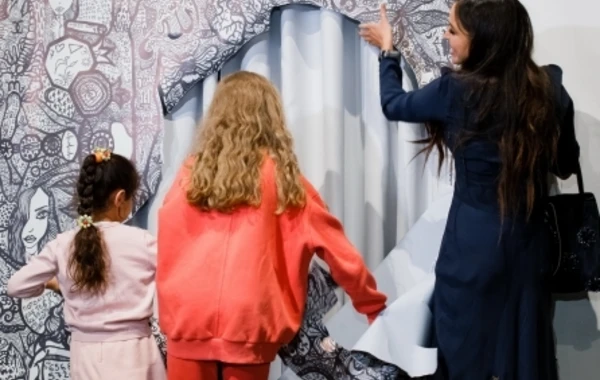 Leyla Əliyevanın əsəri VIII Moskva Beynəlxalq Müasir İncəsənət Biennalesində təqdim olunub - FOTO
