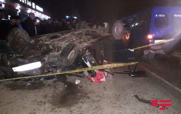 В Грузии азербайджанцы попали в жуткое ДТП: есть погибшие и раненые - ФОТО