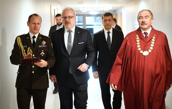 Latviya prezidenti hakim Ramin Qurbanova təşəkkür etdi