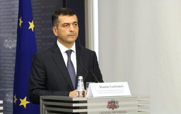 Latviya prezidenti hakim Ramin Qurbanova təşəkkür etdi