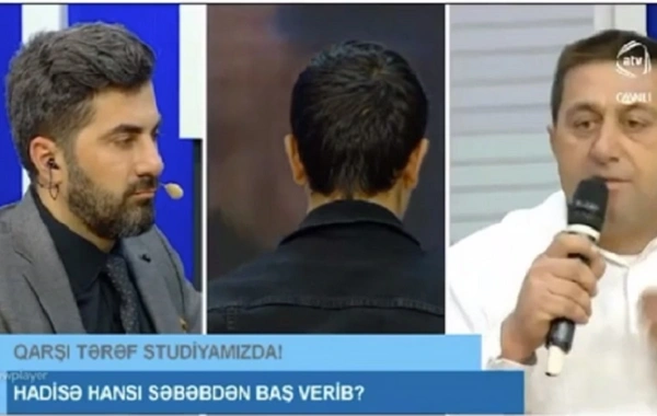 Yeniyetməni diz çökdürən kişi efirdə səhvini etiraf etdi - VİDEO