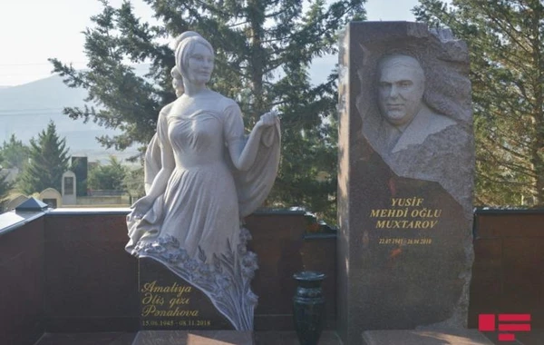 На могиле народной артистки установлен памятник - ФОТО