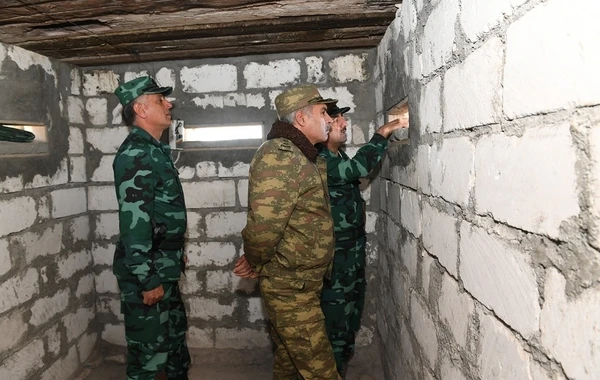 Elçin Quliyev və Xanlar Vəliyev Ermənistanla sərhədə gediblər - FOTO