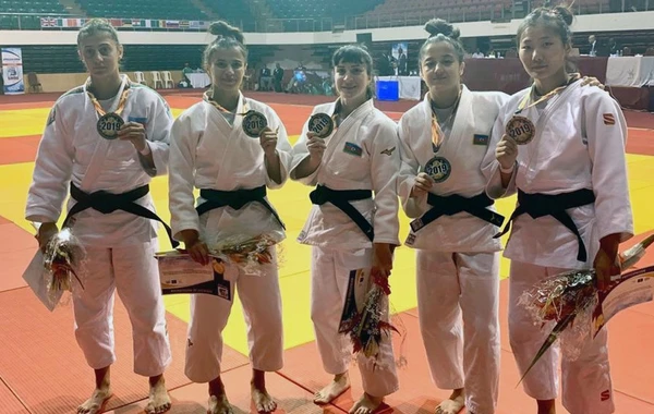 Cüdoçularımız 2 qızıl, 1 gümüş və 2 bürünc medal qazanıblar - FOTO