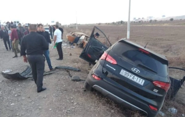 Azərbaycanda ağır yol qəzası: 5 nəfər xəsarət aldı - FOTO - YENİLƏNİB