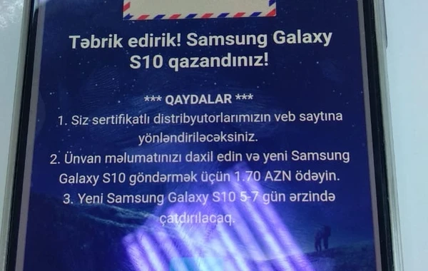 "Baku Electronics" xəbərdarlıq edir!