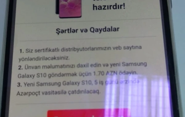 "Baku Electronics" xəbərdarlıq edir!