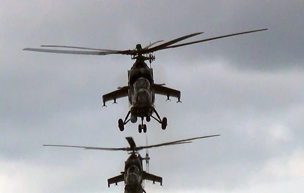 Azərbaycan qırıcıları havaya qalxdı - VİDEO