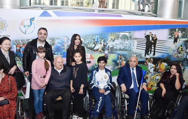 Leyla Əliyeva “Yenilməzlər” adlı beynəlxalq qala tədbirdə iştirak edib - FOTO