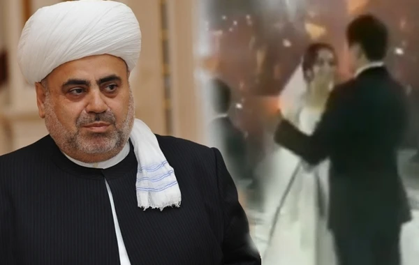 Распространились кадры со свадьбы внука Аллахшукюра Пашазаде - ВИДЕО