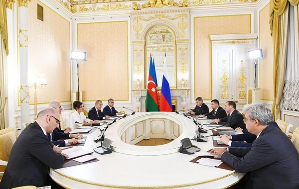 Мехрибан Алиева встретилась с Дмитрием Медведевым - ФОТО