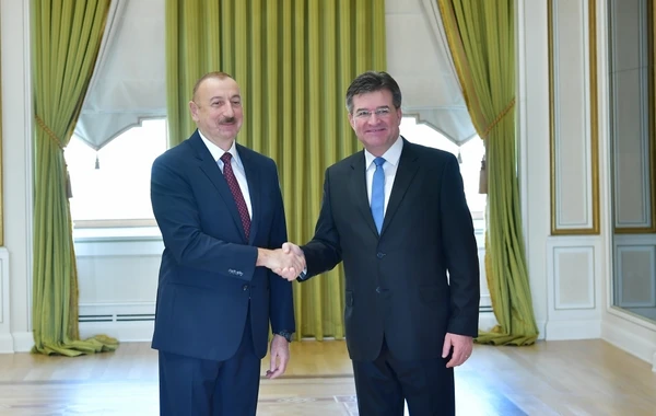 Prezident İlham Əliyev Slovakiyanın Xarici və Avropa İşləri nazirini qəbul edib - YENİLƏNİB