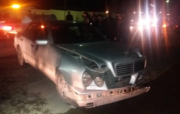 Gəncədə 5 maşının iştirakı ilə zəncirvari qəza olub - VIDEO/FOTO