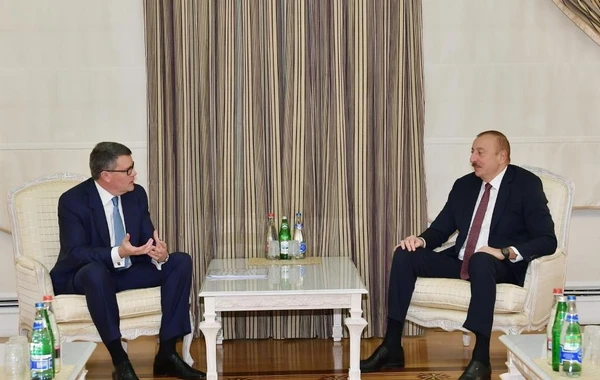 Президент Ильхам Алиев принял делегацию компании CISCO - ФОТО