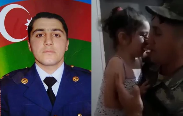 Şəhid kapitanımızın övladı ilə ürək dağlayan son görüşü - VİDEO