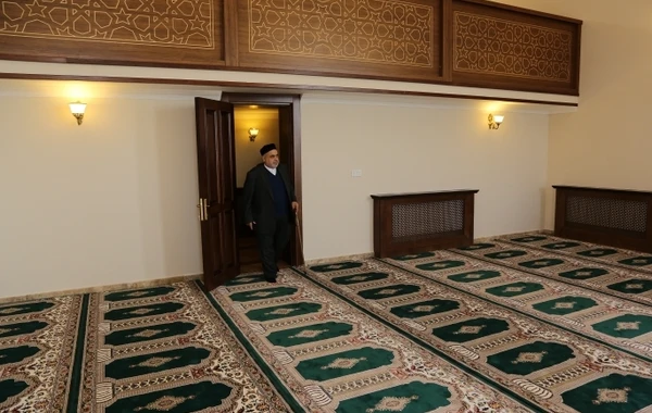 Şeyxülislam Ordubadda "Allahşükür" məscidinin açılışında iştirak edib - FOTO