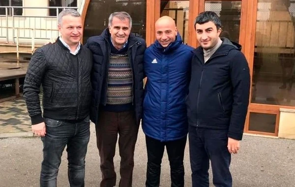 Şenol Günəş Bakıya gəldi - Türkiyə millisinin üzvləri üçün otel seçir