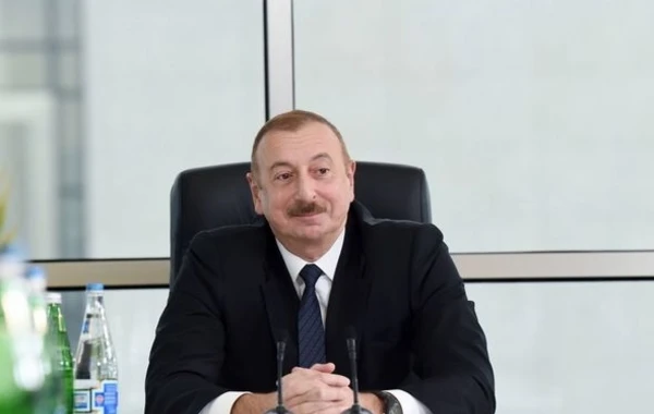 Ильхам Алиев на открытии комплекса "ASAN Həyat" в Шамахы - ФОТО