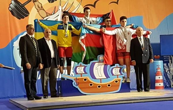 Azərbaycanlı atlet Avropa birinciliyinin ikiqat qalibi olub - FOTO