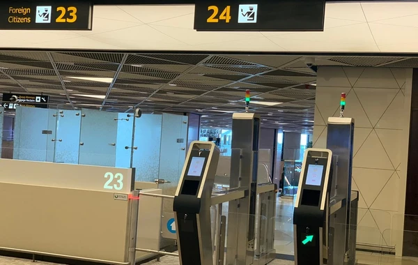 Dövlət sərhədini 30 saniyəyə keçəcəksiniz  - Hava limanında unikal yenilik - FOTO