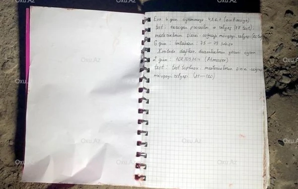 Обнаружена любовная записка школьника, погибшего в жуткой аварии в Баку - ФОТО
