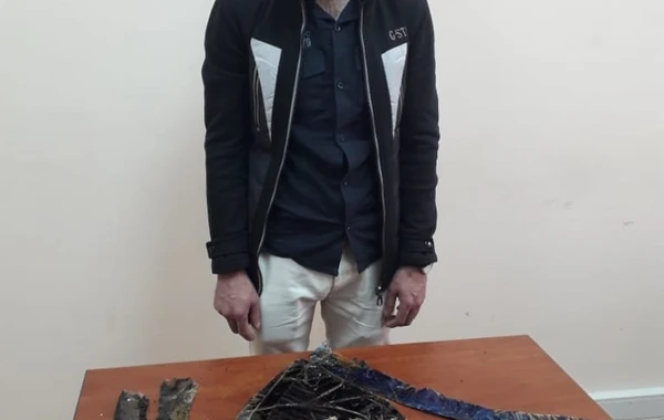 Азербайджанские пограничники пресекли попытку ввоза наркотика в корзинке с цветами - ФОТО