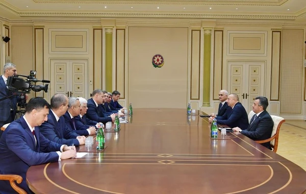 Президент Ильхам Алиев принял губернатора Астраханской области - ФОТО