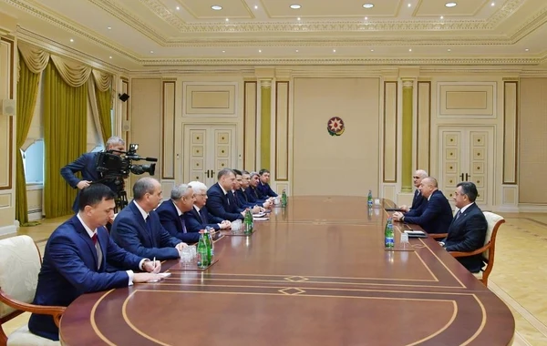 Президент Ильхам Алиев принял губернатора Астраханской области - ФОТО