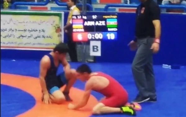 Güləşçimiz erməni rəqibini məğlub edərək bürünc medal qazanıb