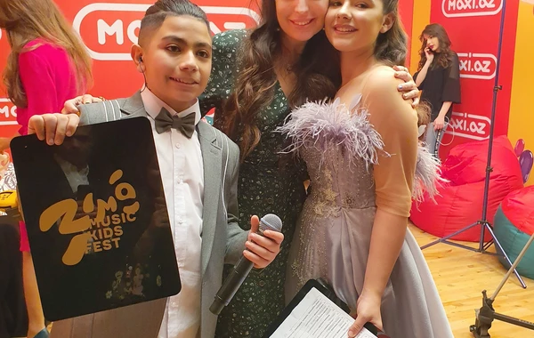 Leyla Əliyeva “Zima-2019” Beynəlxalq Uşaq Festivalında - FOTO