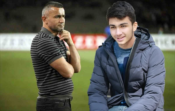 Qurban Qurbanov futbolçu olan oğlundan danışdı: "Gələcəkdə şans verəcəyik"