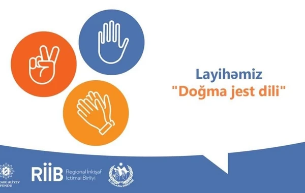 "Sosial layihələr" müsabiqəsi çərçivəsində Azərbaycanda jest dili lüğəti yaradılacaq