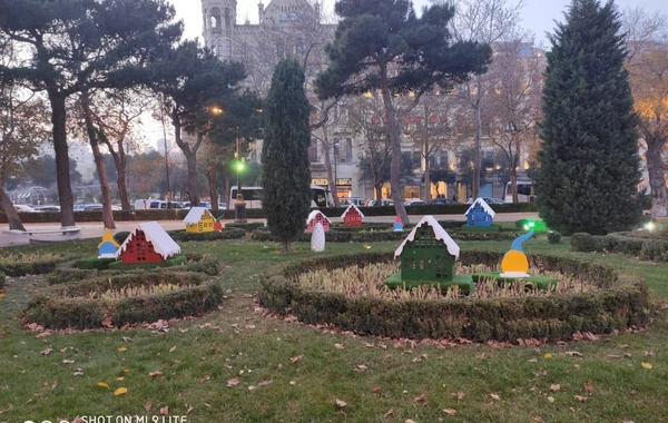 Бакинский бульвар в новом облике - ФОТО