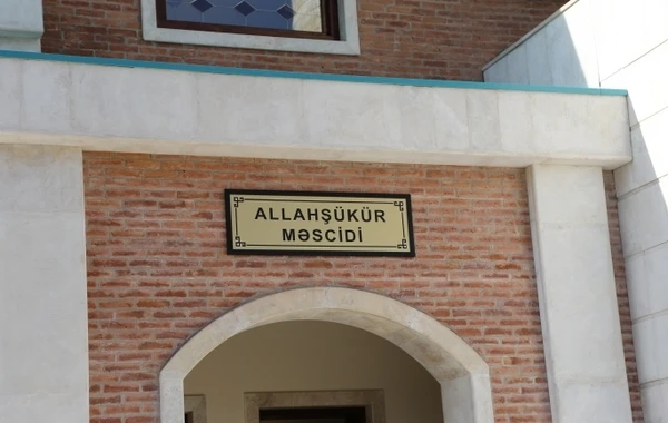 “Allahşükür məscidi” dövlət qeydiyyatına alınıb - FOTO