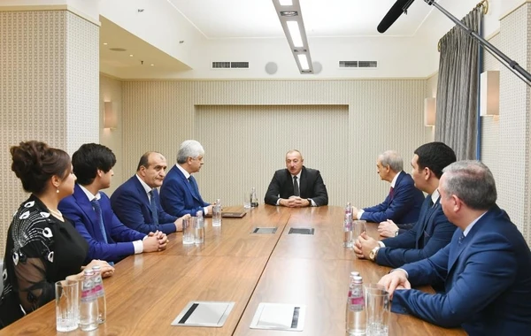 Президент встретился в Санкт-Петербурге с руководителями организаций диаспоры
