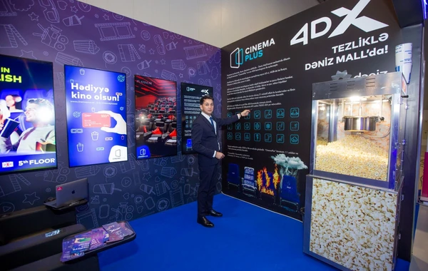 Заур Дарабзаде: В ТЦ "Dəniz Mall" кинотеатр "CinemaPlus" представит технологию 4DX - ВИДЕО