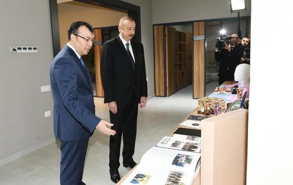 Президент Ильхам Алиев принял участие в открытии Центра DOST №2 - ФОТО