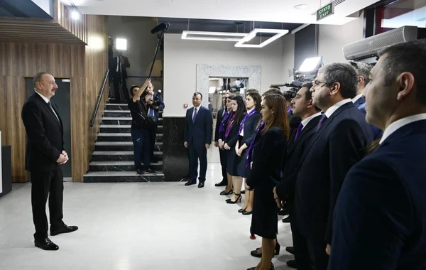 Президент Ильхам Алиев принял участие в открытии Центра DOST №2 - ФОТО