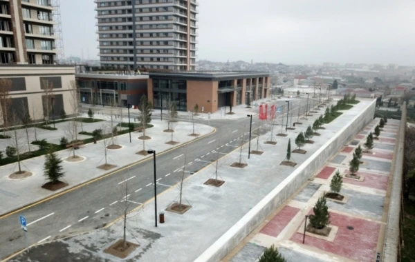 Ильхам Алиев и Мехрибан Алиева в Белом городе - ФОТО