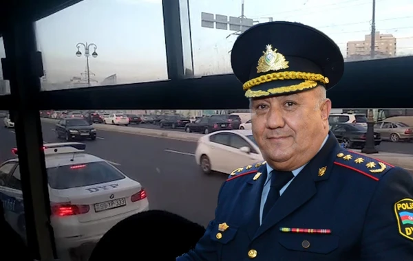 Vaqif Əsədov qayda pozan avtobus sürücülərinin qarşısını kəsdi - VİDEO