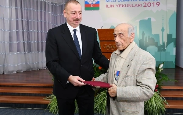 Ильхам Алиев на церемонии, посвященной спортивным итогам 2019 года - ВИДЕО/ФОТО